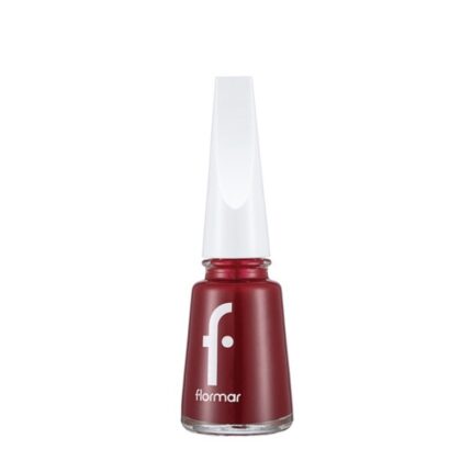 FLORMAR- 406 DARK RED 11mL طلاء أظافر فلورمار كامل الألوان