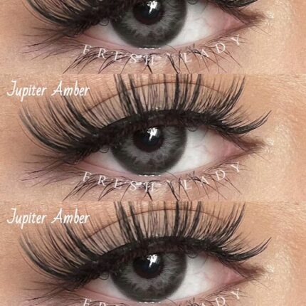 FRESHLADY- JUPITER AMBER القطر 14.2 عدسة