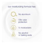 ⁦DOVE- مزيل عرق دوف بيوتي الصلب بجوز الهند والياسمين الوردي - خالٍ من الألومنيوم 2.6 أونصة: للإبط، للبشرة العادية⁩ - الصورة ⁦4⁩