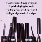 ⁦ELF- 3.5mL محدد عيون إي.إل.إف. كوزمتكس المقاوم للماء H2O Inkwell - فيلم نوار⁩ - الصورة ⁦2⁩