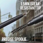 ⁦MAYBELLINE- 06 BLACK BROWN  قلم تحديد الحواجب فائق النحافة من مايبيلين⁩ - الصورة ⁦4⁩