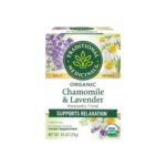 TRADITIONAL MEDICINALS- شاي طبي تقليدي، بابونج وخزامى عضوي، لتخفيف التوتر، 32 كيس شاي