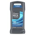 DOVE- مزيل عرق دوف مضاد للتعرق يدوم 72 ساعة، برائحة كلين كومفورت، 2.7 أونصة