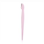 PINK FACE&EYEBROW RAZOR- ماكينة حلاقة الوجه والحواجب بمقبض طويل وشفرة أمان