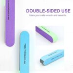⁦NAIL BUFFER- مبرد أظافر، أداة تلميع فن الأظافر بسبع طرق، 7 خطوات للتلميع⁩ - الصورة ⁦2⁩