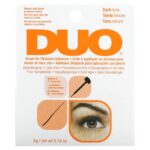 ⁦DUO- لاصق رموش مزدوج الفرشاة، لون داكن، 0.18 أونصة (5 غرام)⁩ - الصورة ⁦2⁩
