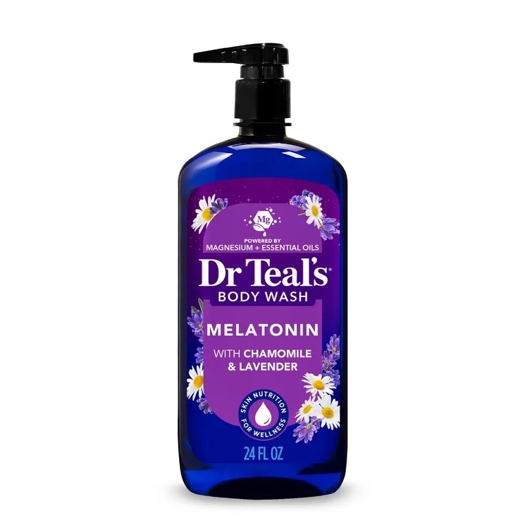 img_0984 DR. TEALS- غسول الجسم بالميلاتونين من دكتور تيلز، 24 أونصة سائلة. - الصورة 1
