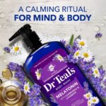 ⁦DR. TEALS- غسول الجسم بالميلاتونين من دكتور تيلز، 24 أونصة سائلة.⁩ - الصورة ⁦3⁩