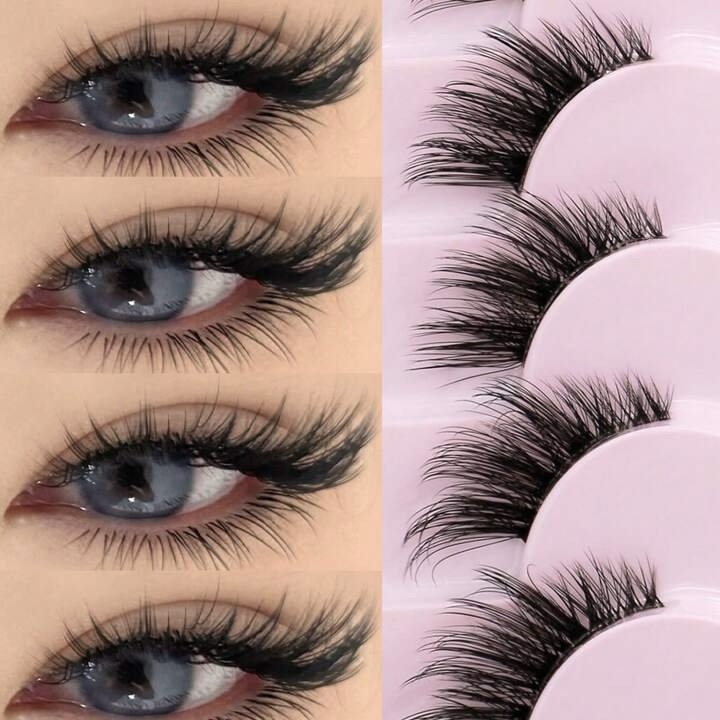 img_3779 LASHES- B41 7 أزواج من الرموش الصناعية - الصورة 1