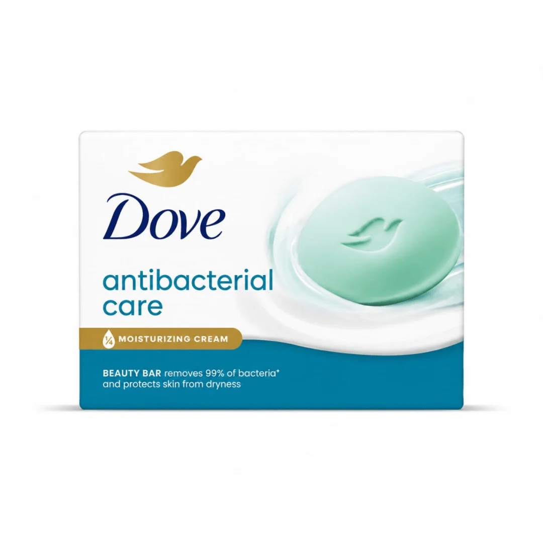 img_1147 DOVE- 90g صابون دوف المضاد للبكتيريا للعناية بالجمال - الصورة 1