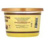 ⁦OKAY PURE NATURALS- زبدة الجسم بزبدة الشيا الأفريقية من أوكي بيور ناتشورالز، لون أصفر ناعم، 13 أونصة (368 غرام)⁩ - الصورة ⁦2⁩