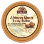 ⁦OKAY PURE NATURALS- زبدة الجسم بزبدة الشيا الأفريقية من أوكي بيور ناتشورالز، لون أصفر ناعم، 13 أونصة (368 غرام)⁩ - الصورة ⁦3⁩