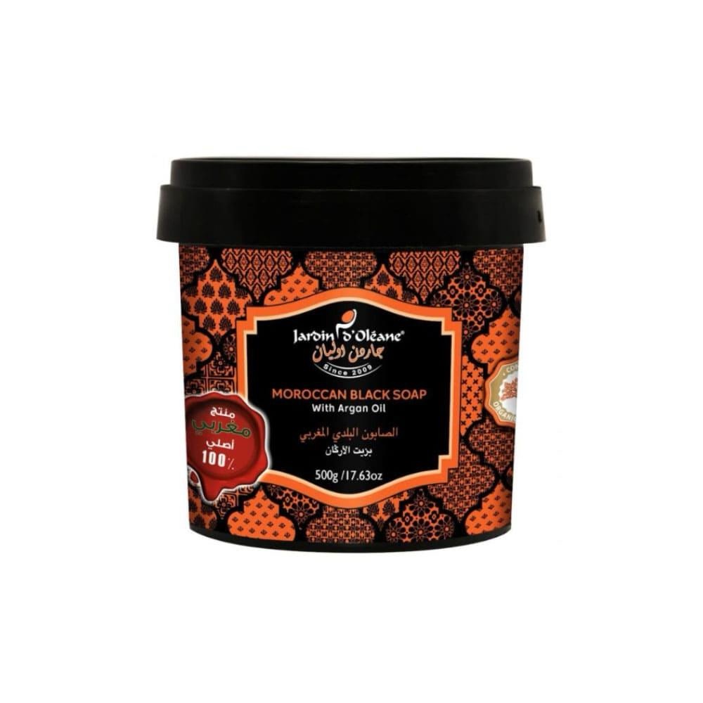 img_5168 JARDIN D’ OLEANE- 500g صابون جاردان أوليان المغربي الأسود بزيت الأرغان - الصورة 1