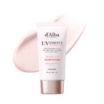 ⁦D’ALBA-واقي الشمس UV Essence Waterfull+، مصحح للون الوردي، عامل حماية من الشمس 50+، 1.69 أونصة سائلة (50 مل)⁩ - الصورة ⁦2⁩